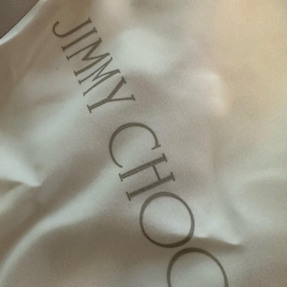 Jimmy Choo Pink Bow Heels - Picture 3 of 8
